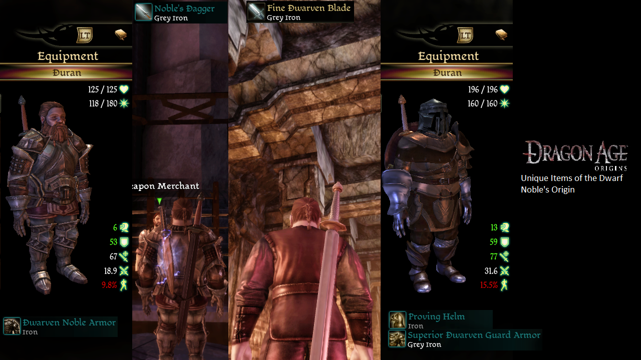 Guide for Dragon Age: Origins - Dwarf Noble Origin