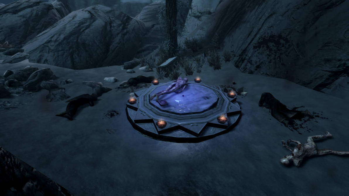 Necromancer Ritual Room SKYRIM: Necromancers Ritual Site by SPARTAN22294 on DeviantArt