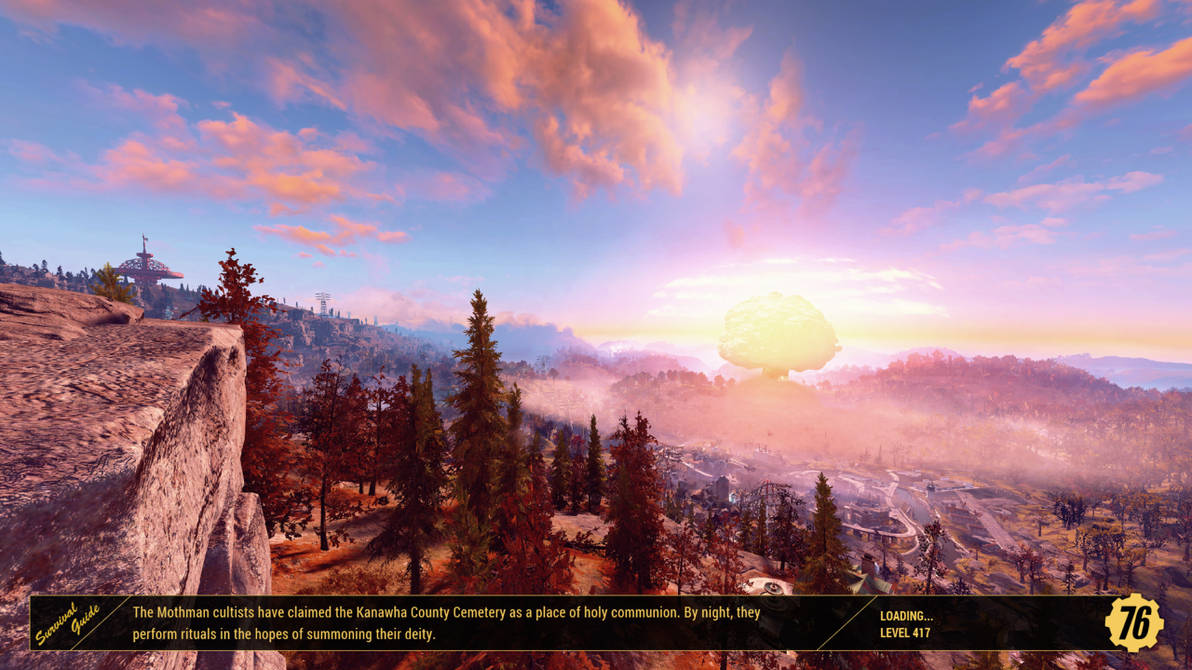 Nuke Loading Screen Fallout 76 A Nuke Drop Loading Screen by SPARTAN22294 on DeviantArt