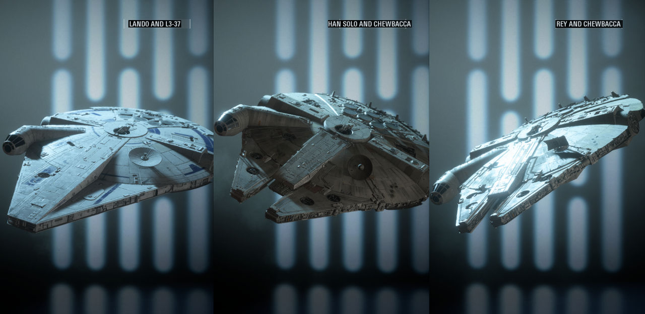 STAR WARS BF2: Millennium Falcon