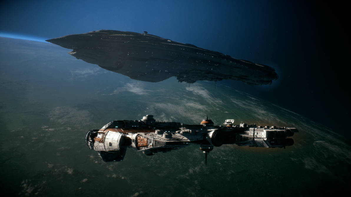 SW MC85 Star Cruiser and Resistance Bunkerbuster by SPARTAN22294 on ...