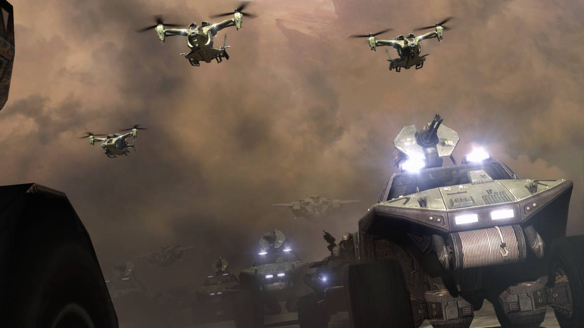 HALO Reach: UNSC launches counterattacks by SPARTAN22294 on DeviantArt