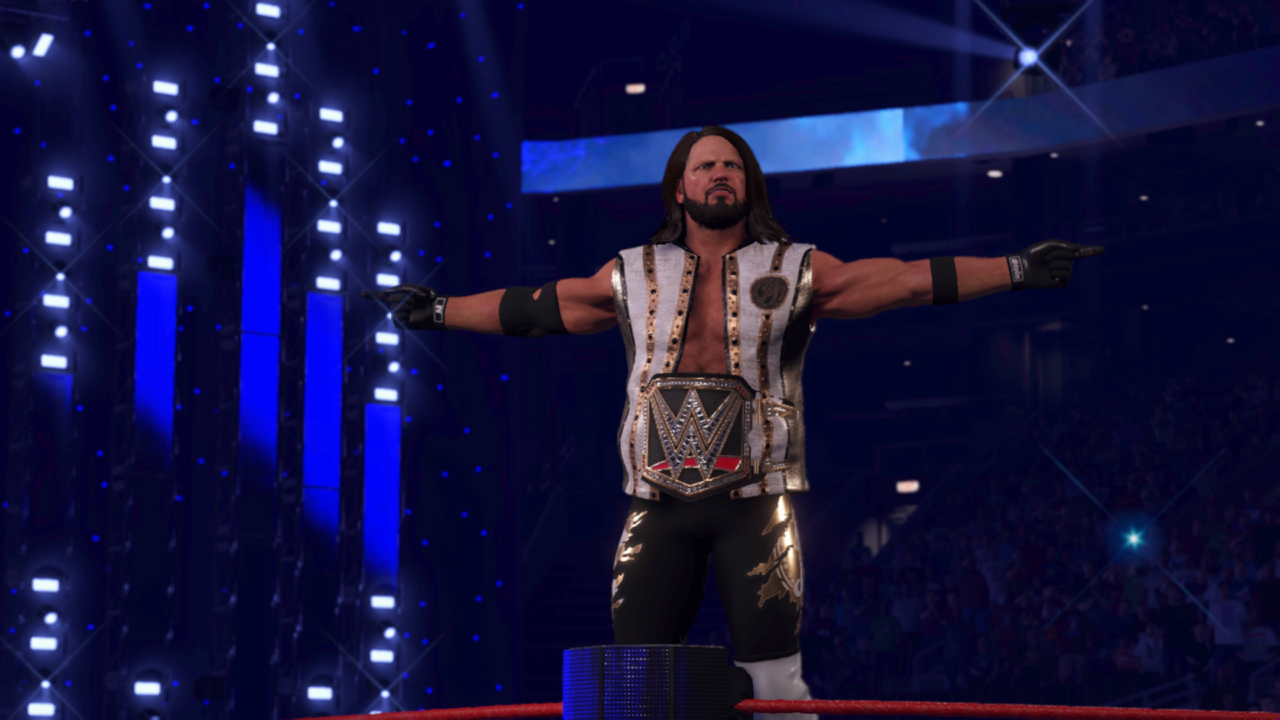 AJ Styles WWE 2K22 Custom Roster Image by MessiahMikeWWE on DeviantArt