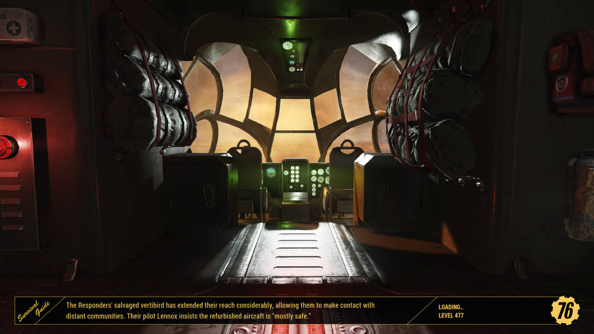 Fallout 76: The Vertibird Loading Screen by SPARTAN22294 on DeviantArt