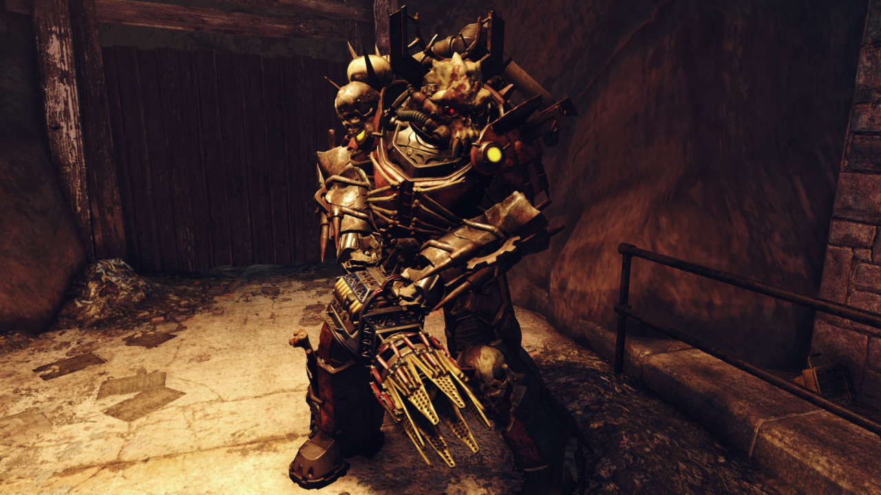 Fallout 76: Player wearing Skull Lord Power Armor by SPARTAN22294 on ...