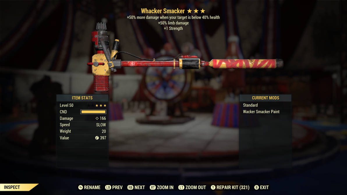 Fallout 76: Whacker Smacker by SPARTAN22294 on DeviantArt