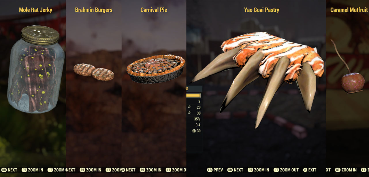 Fallout 76: Carnival Food Vol. 1 by SPARTAN22294 on DeviantArt