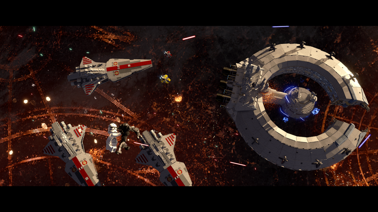 Lego star wars battle of coruscant hotsell