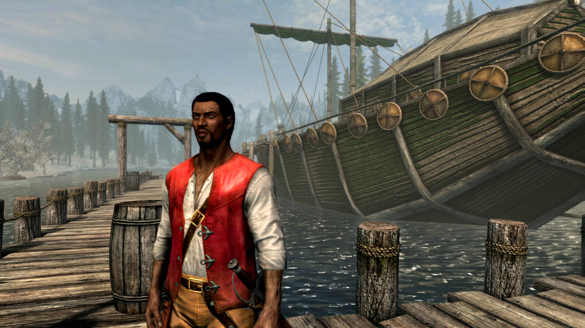 Cyrus Red SKYRIM: Cyrus the Redguard by SPARTAN22294 on DeviantArt