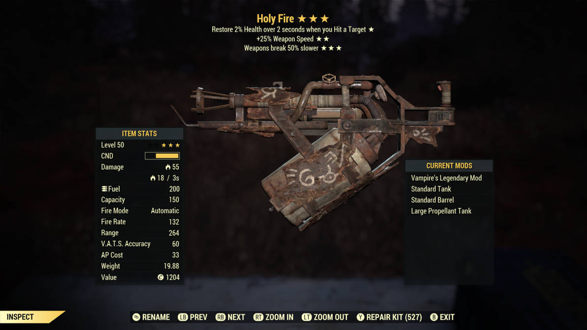 Fallout 76 Holy Fire by SPARTAN22294 on DeviantArt