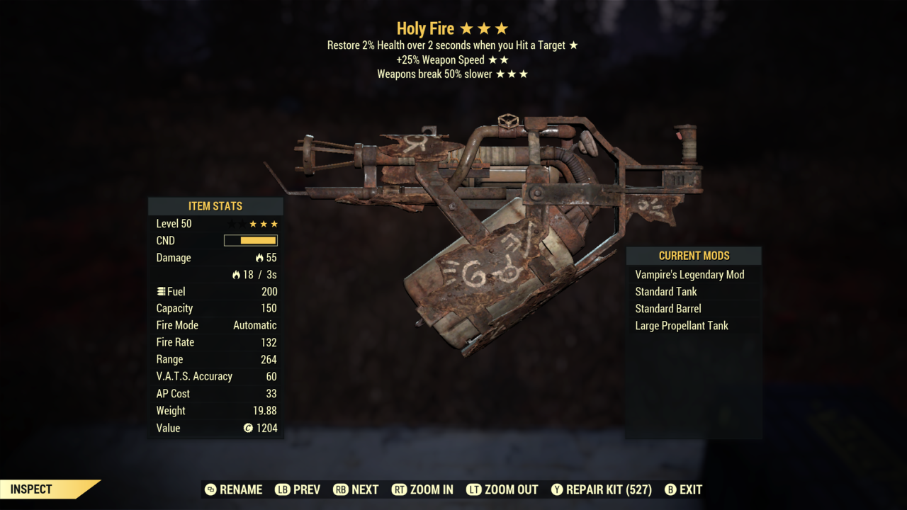 Fallout 76 Holy Fire by SPARTAN22294 on DeviantArt