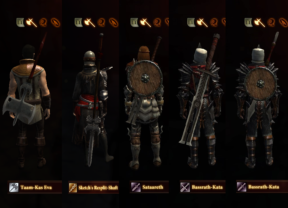 DA2 Qunari Weapons by SPARTAN22294 on DeviantArt