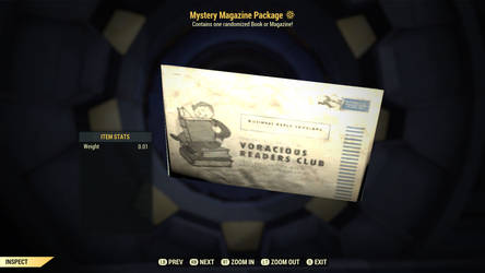 Fallout 76: Mystery Magazine Package