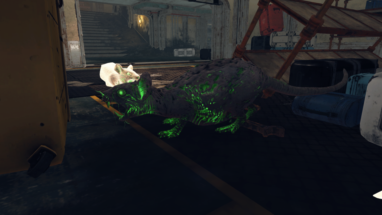 Fallout 76: Glowing Radrat by SPARTAN22294 on DeviantArt