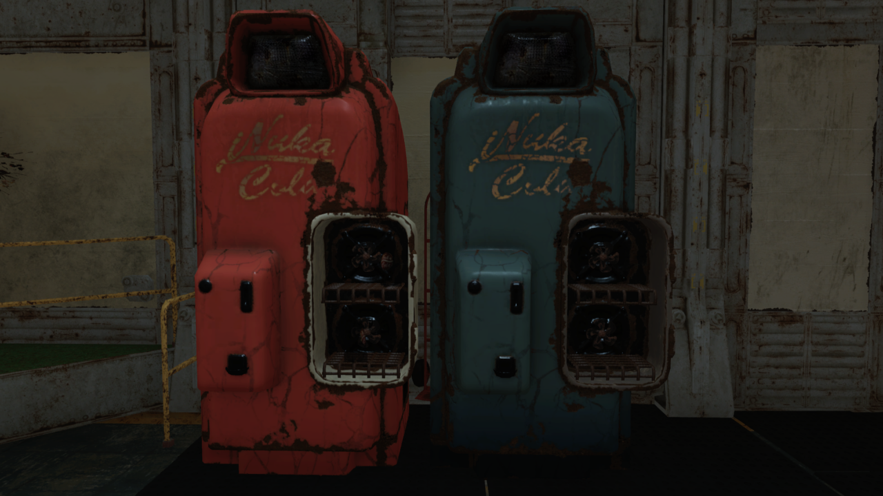 Fallout 76: Two different color Nuka-Cola Machines by SPARTAN22294 on ...