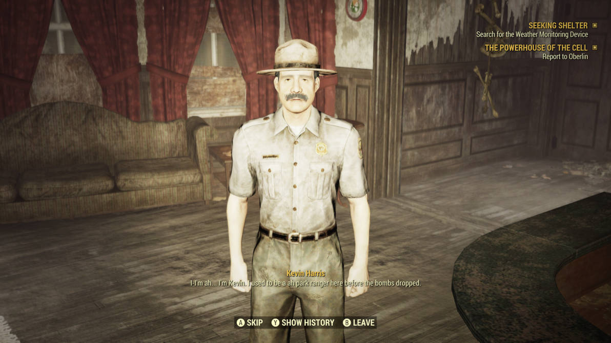 Fallout 76: Kevin Harris the former Park Ranger by SPARTAN22294 on ...
