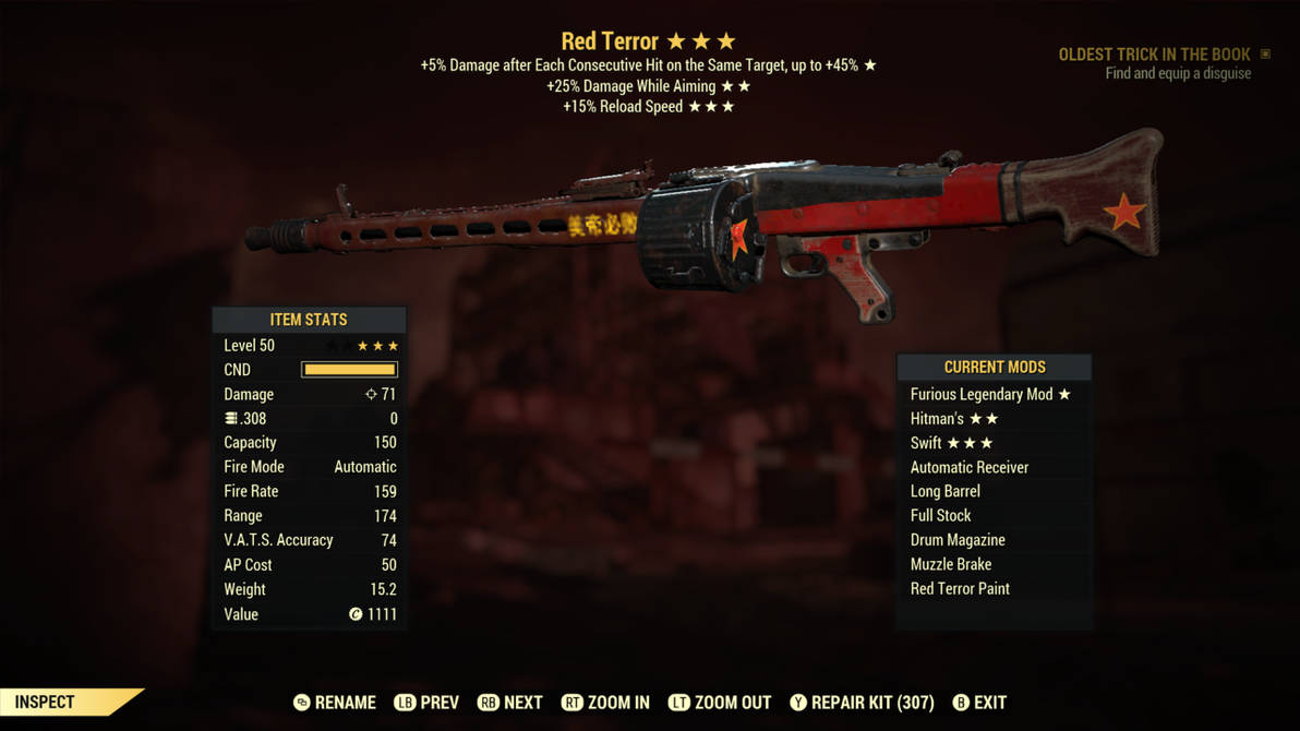 Fallout 76: Red Terror by SPARTAN22294 on DeviantArt