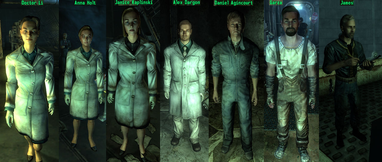 Fallout 3: Doctor Madison Li's Team by SPARTAN22294 on DeviantArt