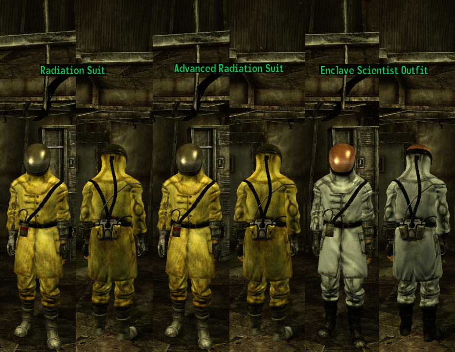 Fallout Rdiation Mine Fallout 3: Radiation Suits by SPARTAN22294 on DeviantArt