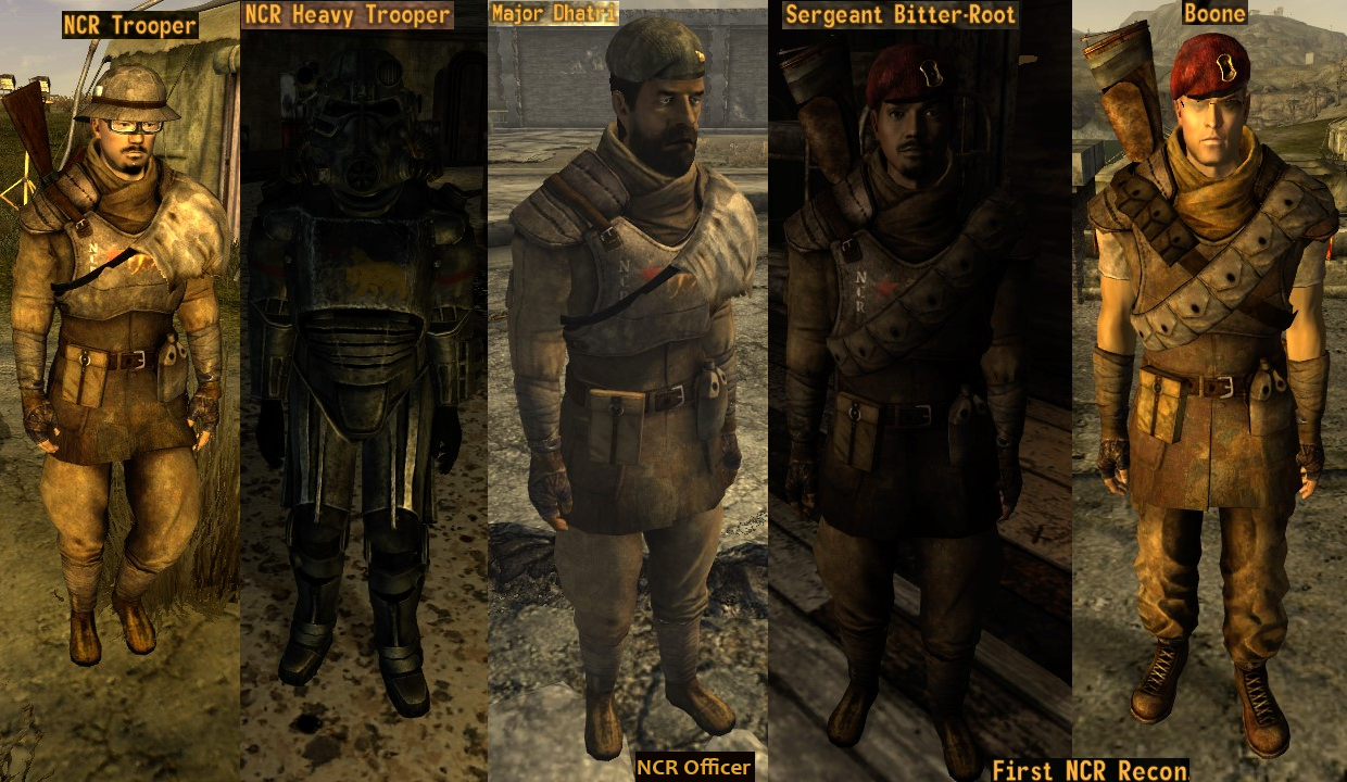 Fallout First Recon Fallout New Vegas: NCR Troopers by SPARTAN22294 on DeviantArt