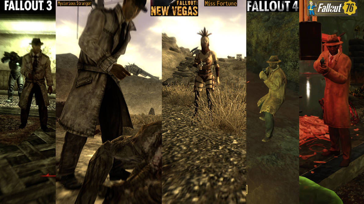 The Mysterious Strangers of Fallout by SPARTAN22294 on DeviantArt