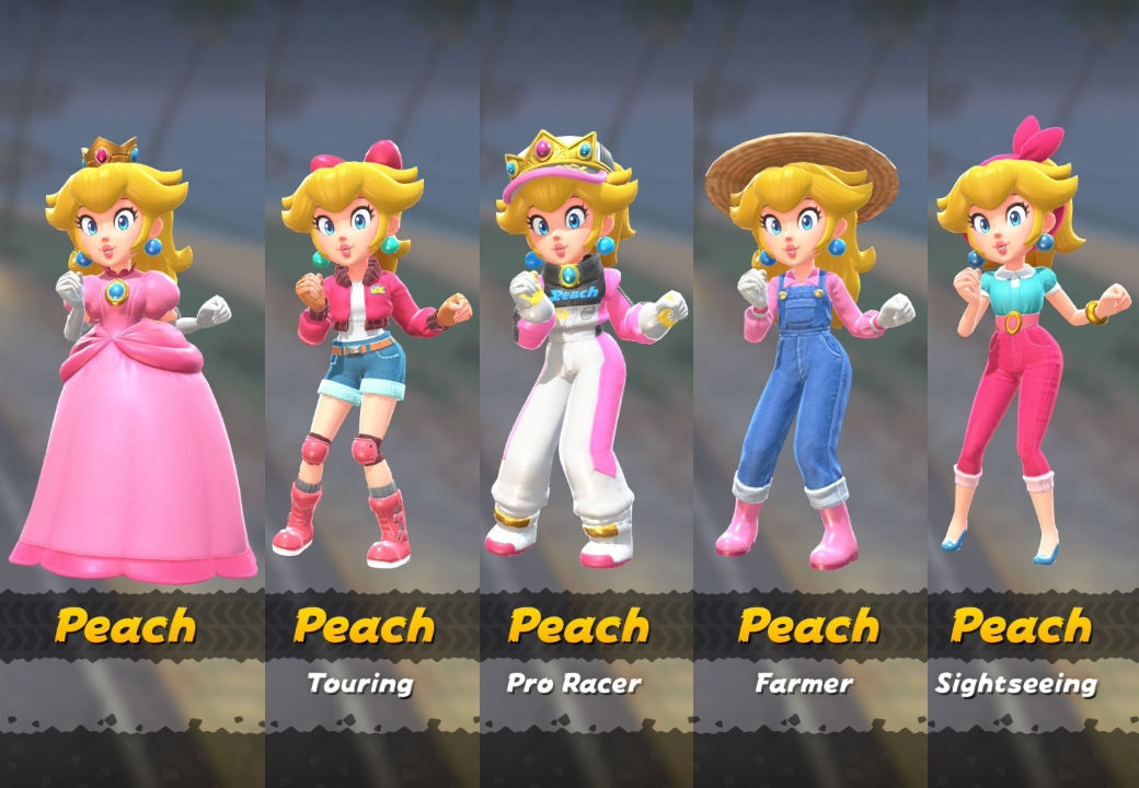 Mario Kart World Peach s Outfits Vol 1 By SPARTAN22294 On DeviantArt mario-kart-world-peach-s-outfits-vol-1-by-spartan22294-on-deviantart