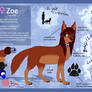 Zoe Ref. Sheet .:2014:. Feral Form~