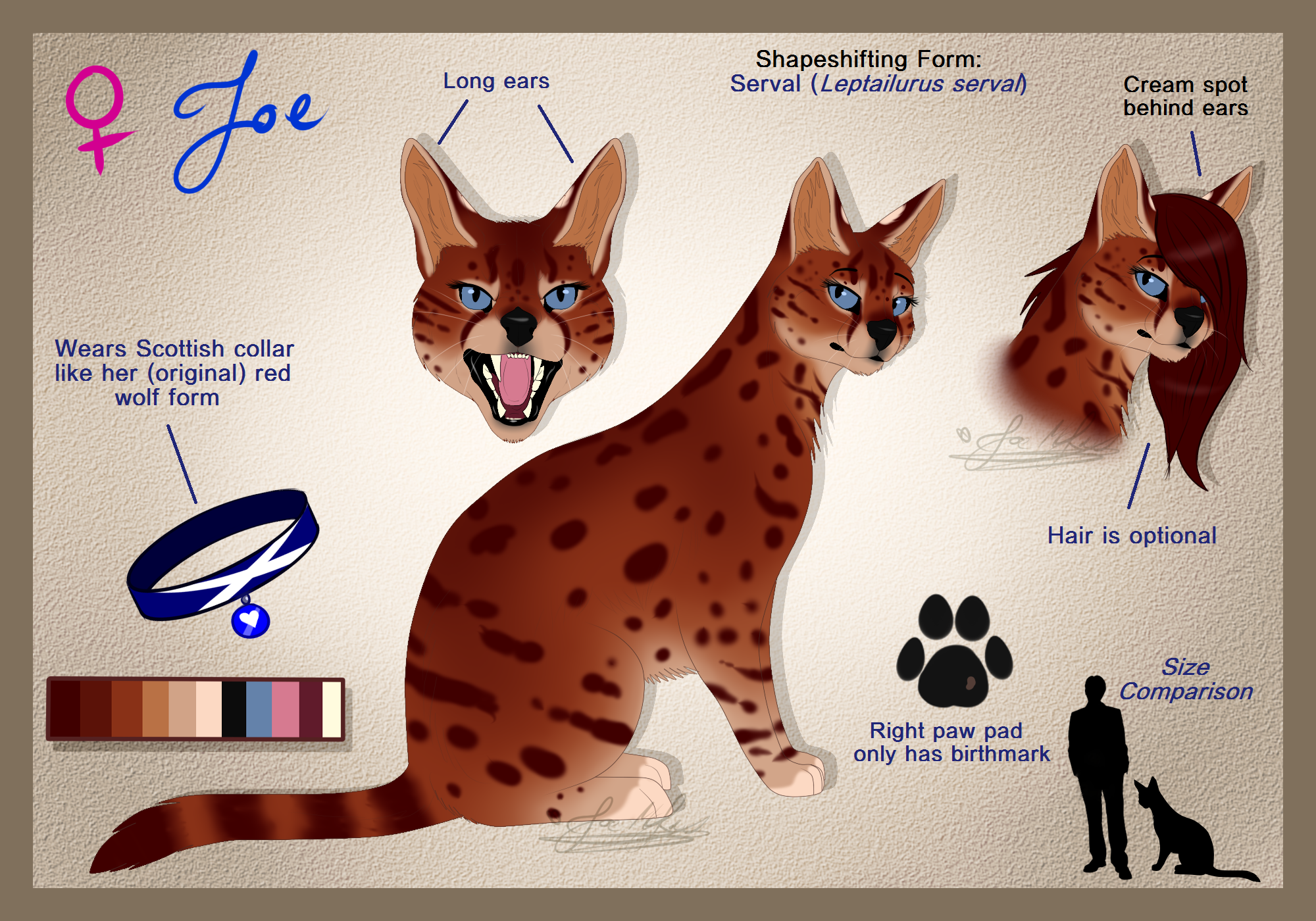 Zoe's Serval Form