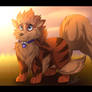 Zoe as an Arcanine~