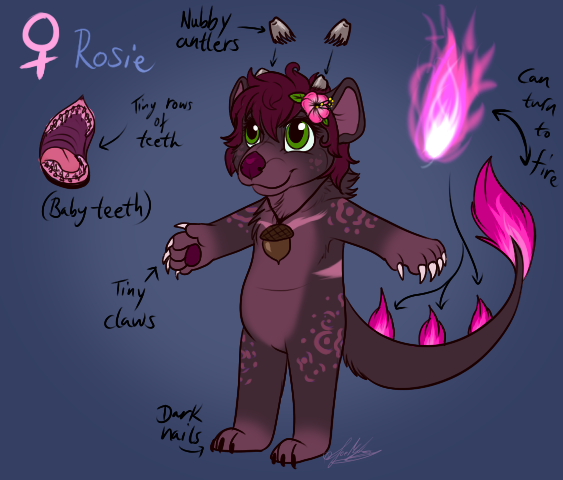 .:Mini Ref. Sheet:. Rosie~