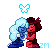 Free to Use: Ruby and Sapphire Icon~