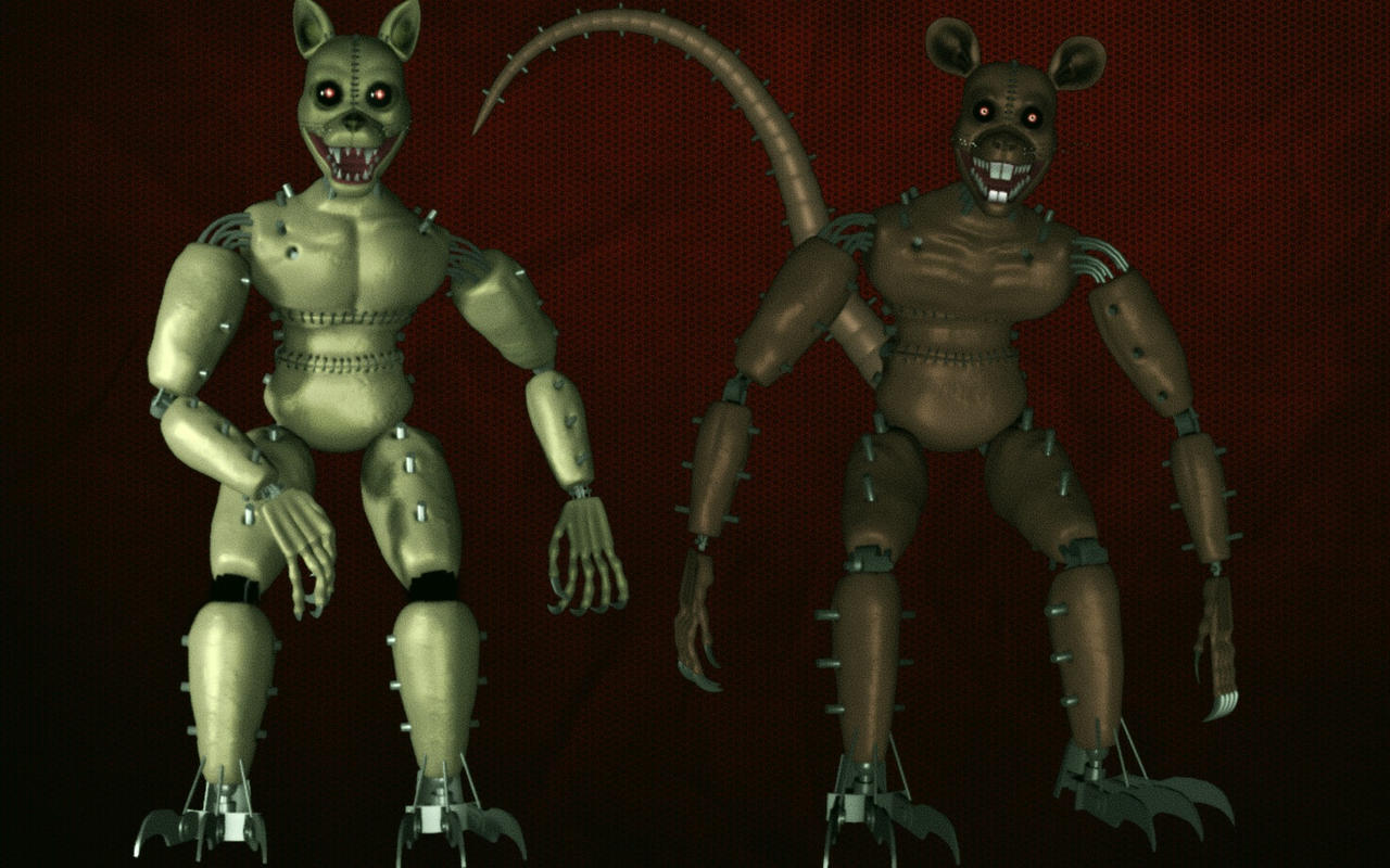 PLAY AS RAT AND CAT FROM FIVE NIGHTS AT CANDYS! #Fyp #game #FNAF #tren