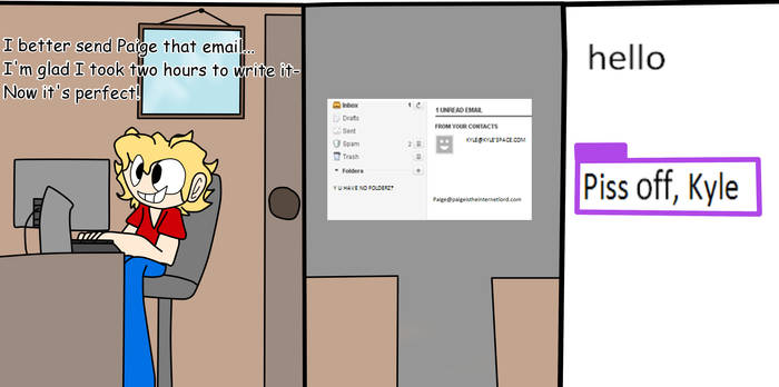 Insert Title Comic #1 'Email'