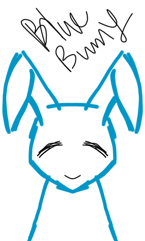 Blue Rabbit Deviantart BlueBunny by BlueBunny196 on DeviantArt