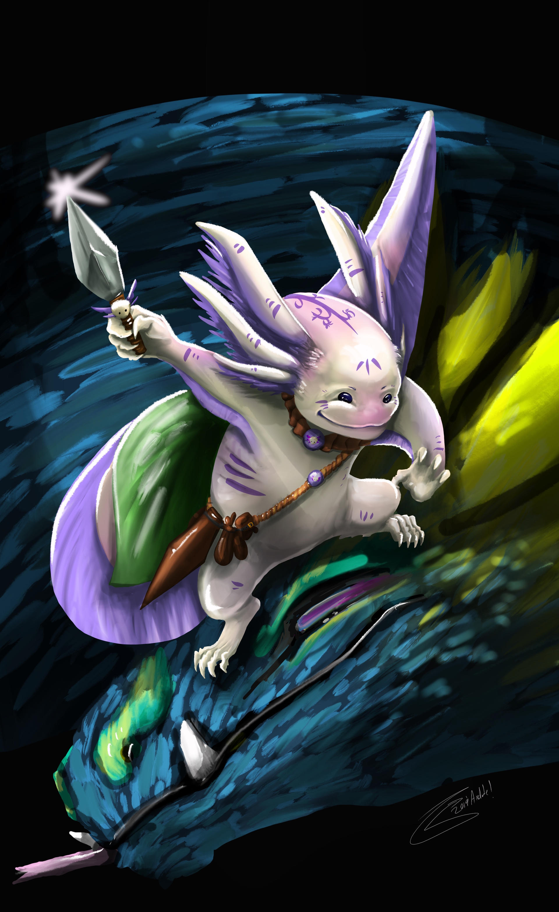 Axol by dragoncitasepsi on DeviantArt