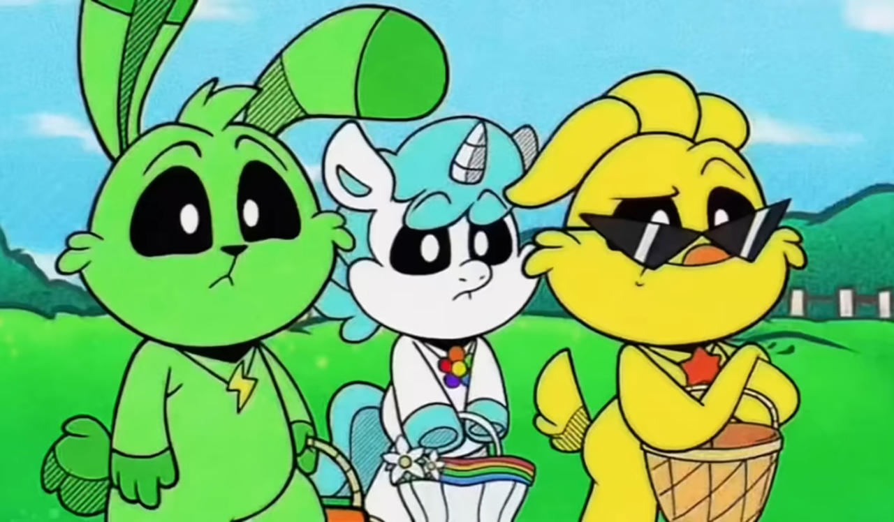 Smiley Critters Raceser Rabbit Smiling Critters by Octavian445 on DeviantArt