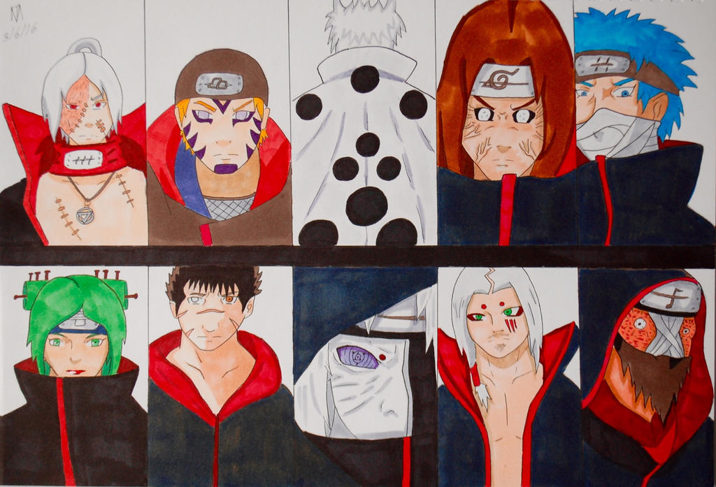 Graphics Tablet Akatsuki Jpguchiha's request The New Akatsuki by Tommorello16 on DeviantArt
