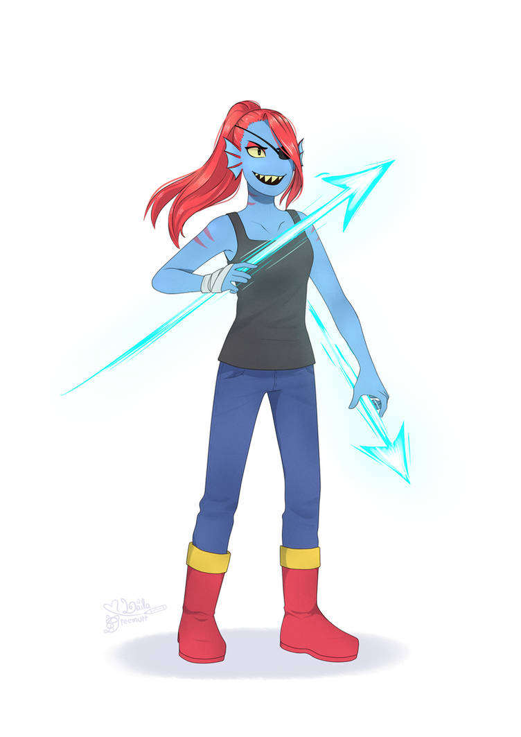 Undyne by DLdream on DeviantArt