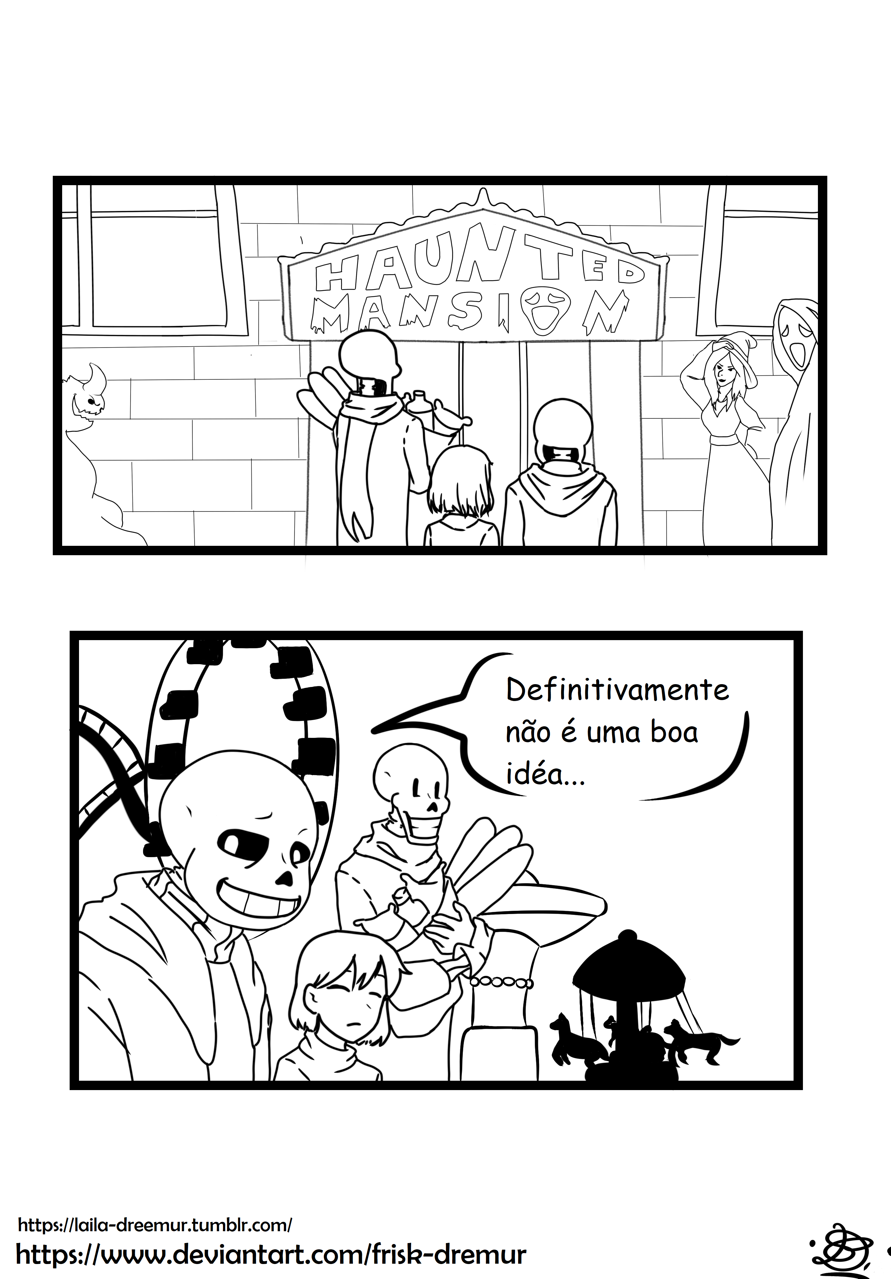 Undertale Comics - BR