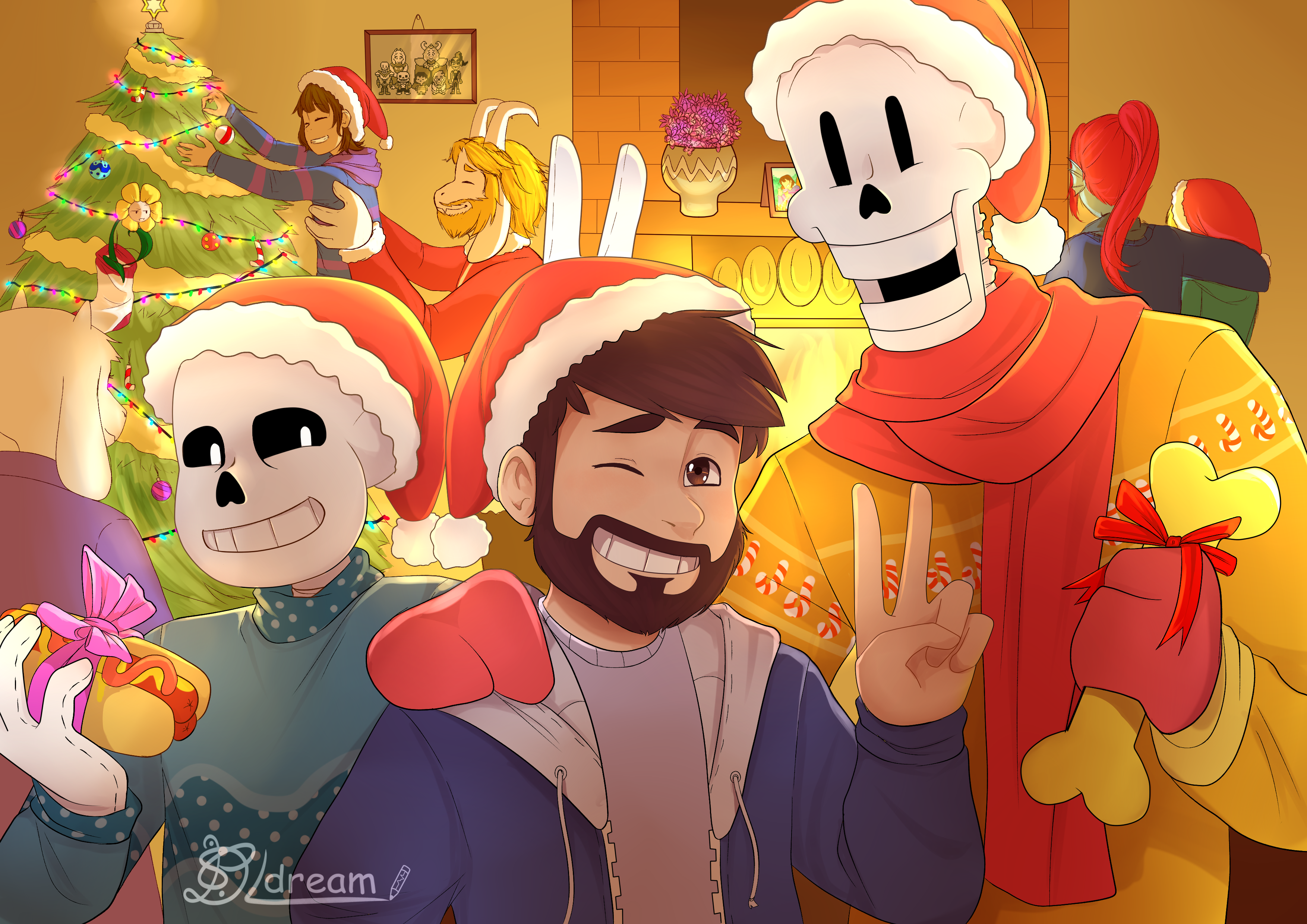 Epic!Sans Christmas icon by undertalePandi on DeviantArt