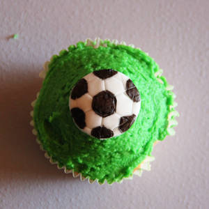 Cupcake - football