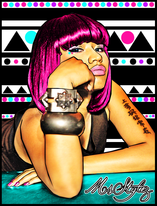 Vector I Done Of Nicki Minaj