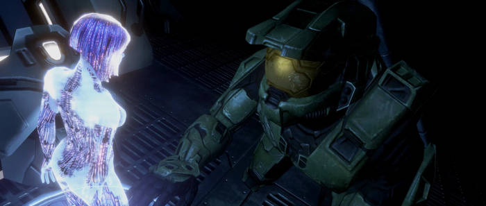 John And Cortana (Halo 3)