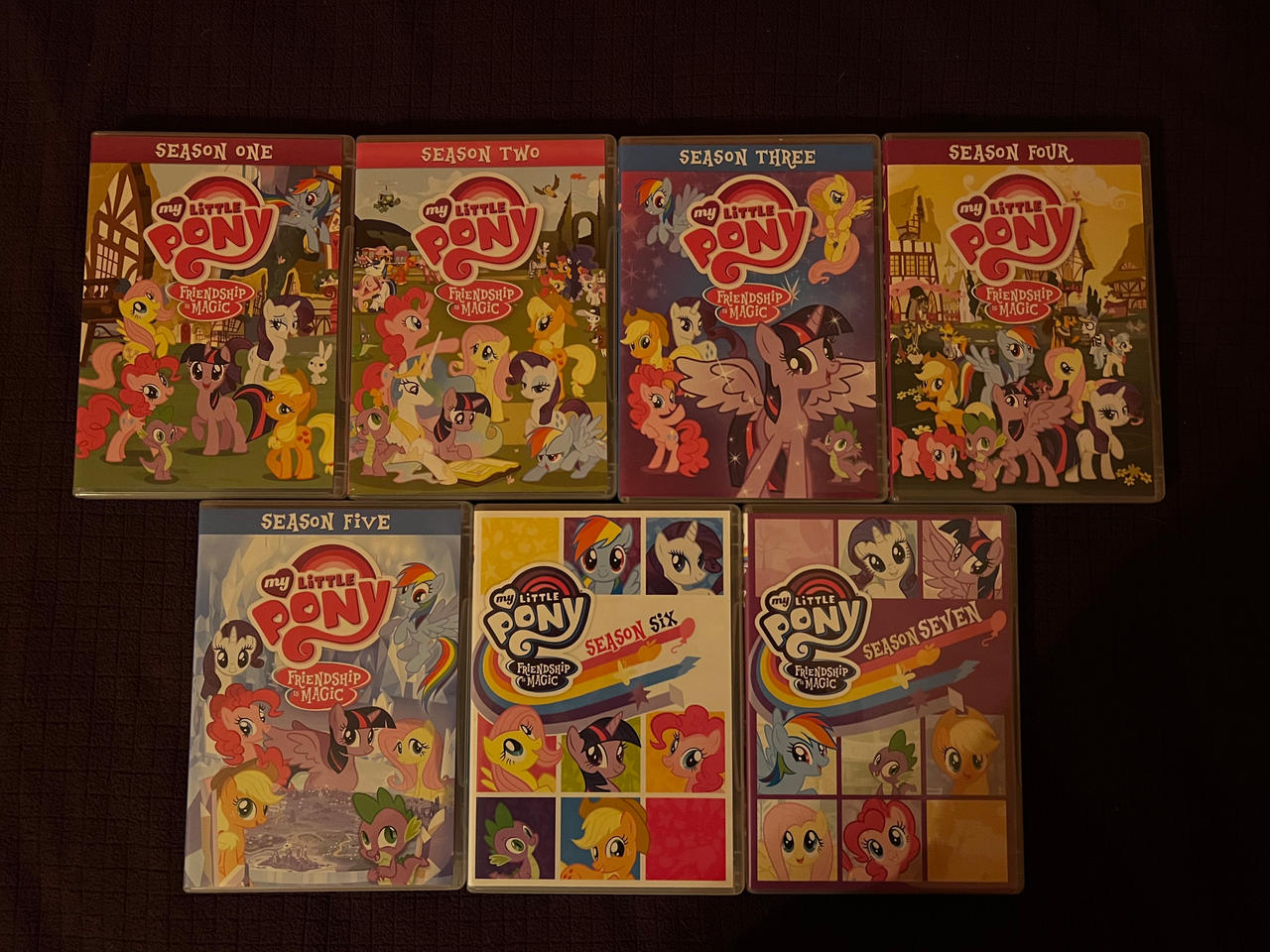My MLP:FIM DVD Collection by Rogan140 on DeviantArt