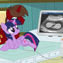 Twilight Sparkle Getting her First Ultrasound Scan