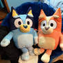 New Bluey and Bingo Plushies