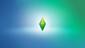 Sims 4 CAS inspired wallpaper - Plumbob