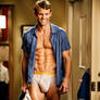 Jesse Spencer Wearing White Briefs 2