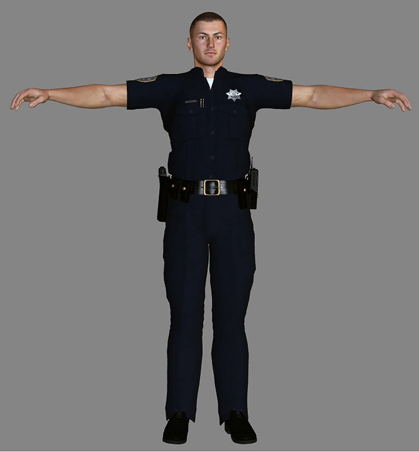 Male Police Officer by motta-industries on DeviantArt