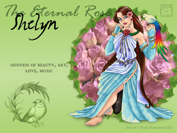 Shelyn Pathfinder - Deities - Shelyn by lilith-darkmoon on DeviantArt